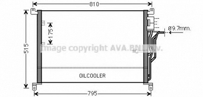 AVA QUALITY COOLING ai5301 -  Конденсатор, кондиционер